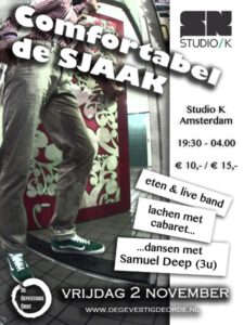 Pelvic Fins - Comfortabel de SJAAK (Studio K, Amsterdam)